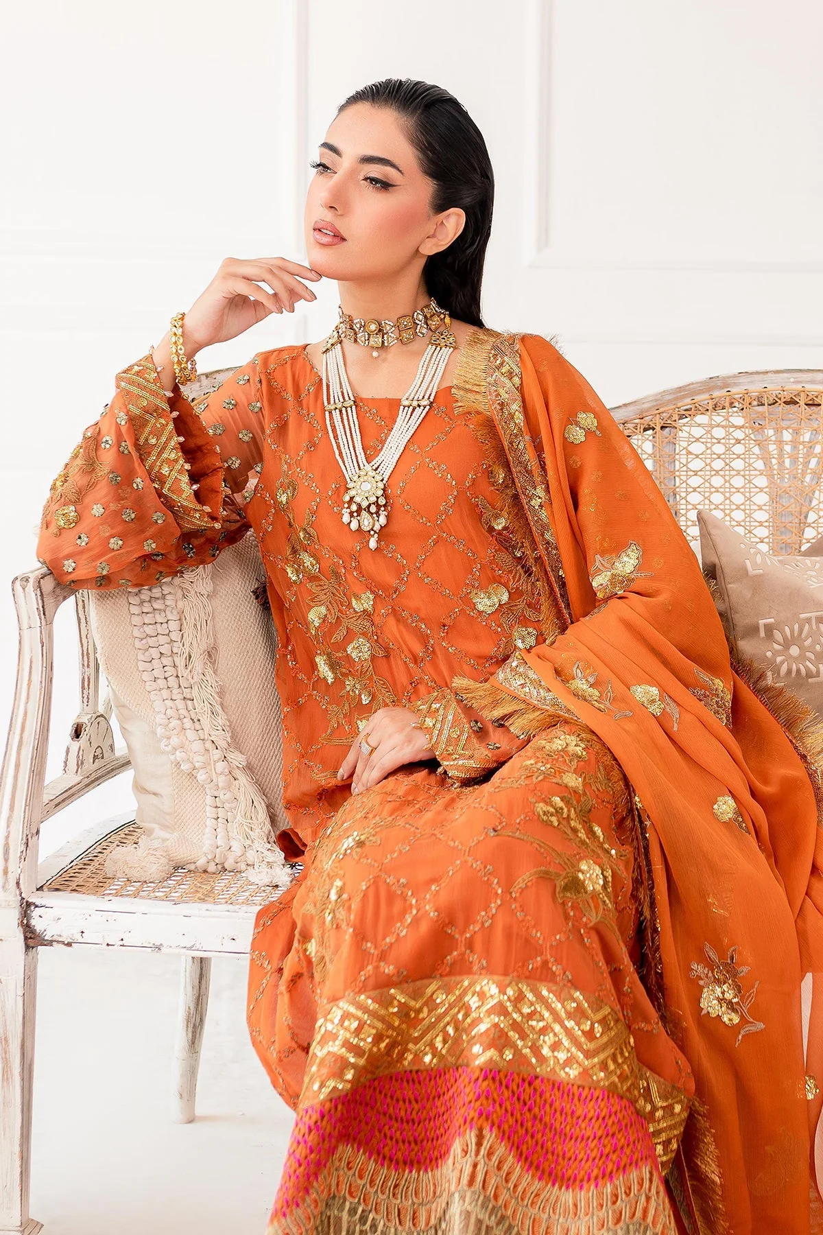Charizma Zarposh Chiffon Formal Collection - CZP3-01 - Image 4