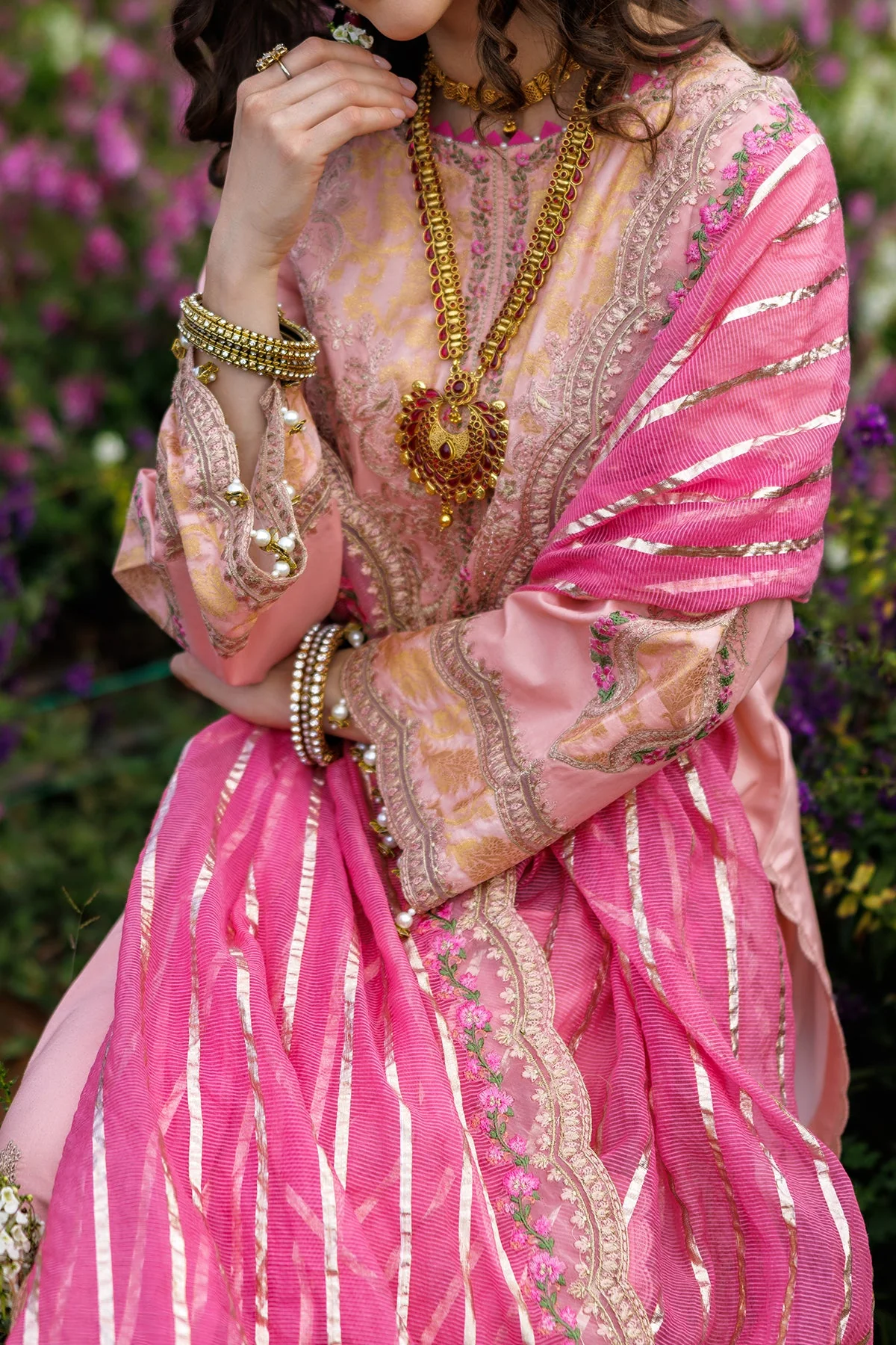 Charizma Zouq Jacquard Lawn – CZ5-01 - Image 10