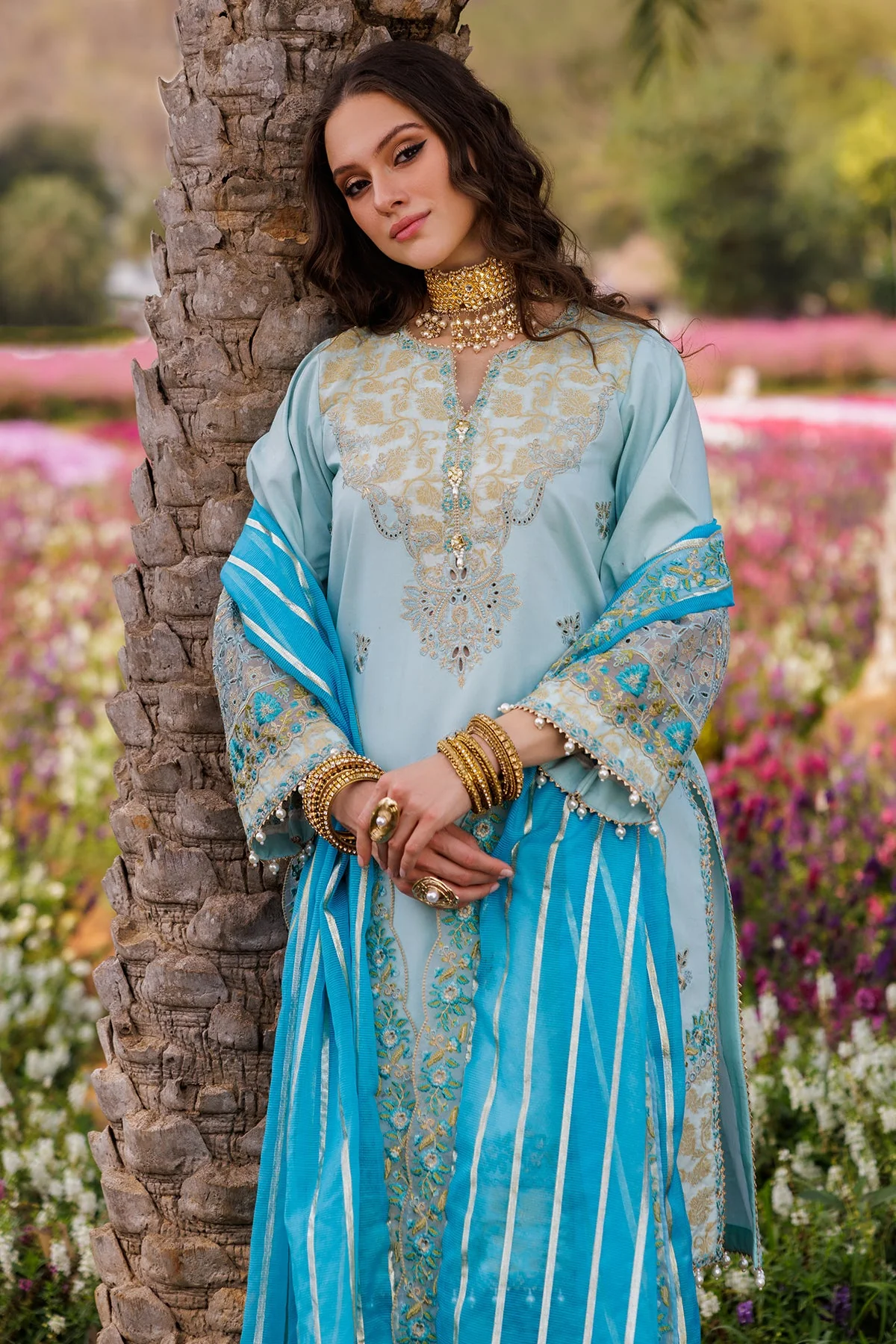 Charizma Zouq Jacquard Lawn – CZ5-02 - Image 7