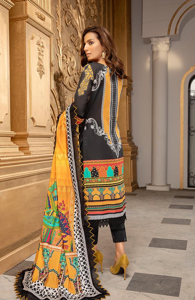 Coco Digital Printed Lawn Collection by Al Zohaib – CCDL-L2-21-18 - Image 3