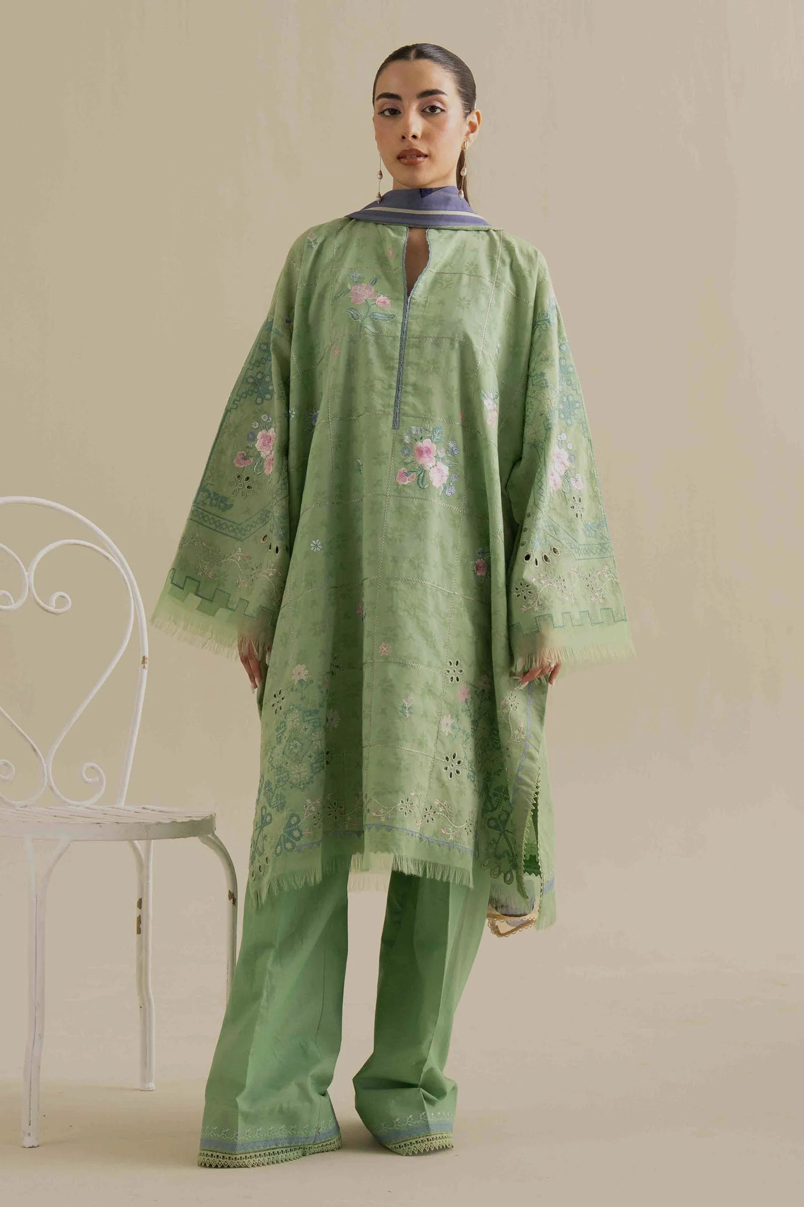 Coco Lawn Drop II by Zara Shahjahan – Sufa-5A