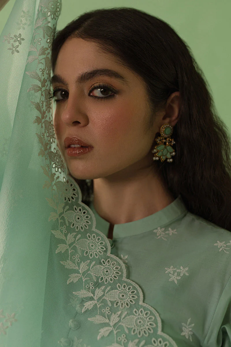 Cross Stitch Chikankari Lawn 2024 – FLORAL WAVE-3 PIECE CHIKANKARI SUIT - Image 8