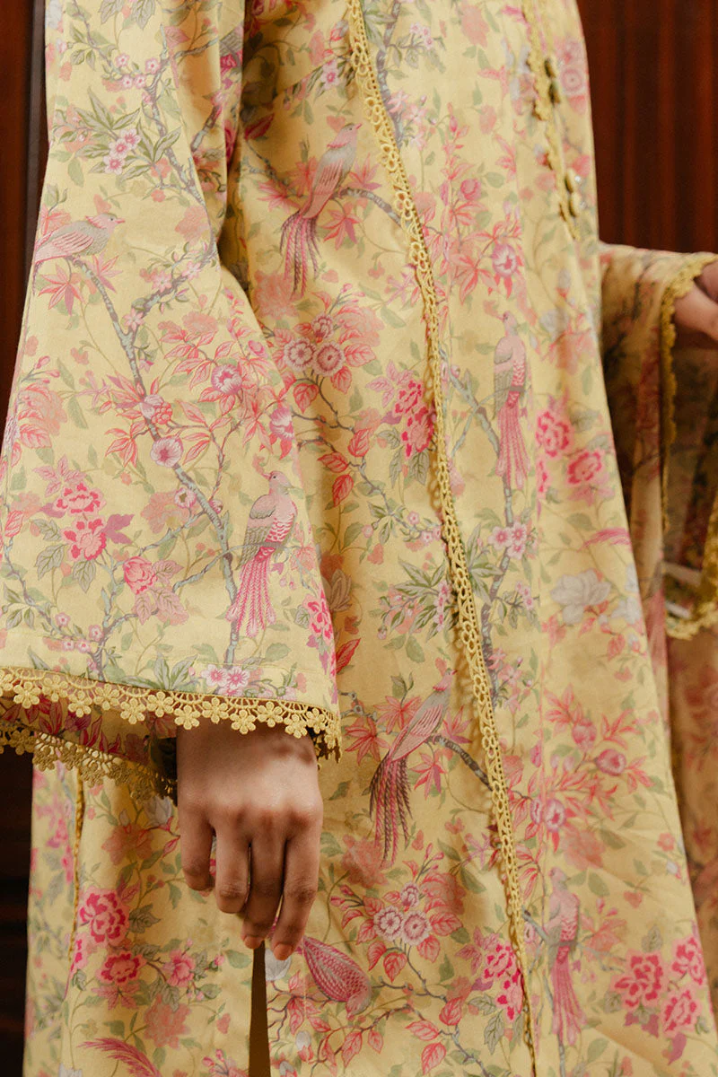 Cross Stitch Daily Wear – VERDANT GLOOM-3 PC PRINTED LAWN SUIT - Image 6
