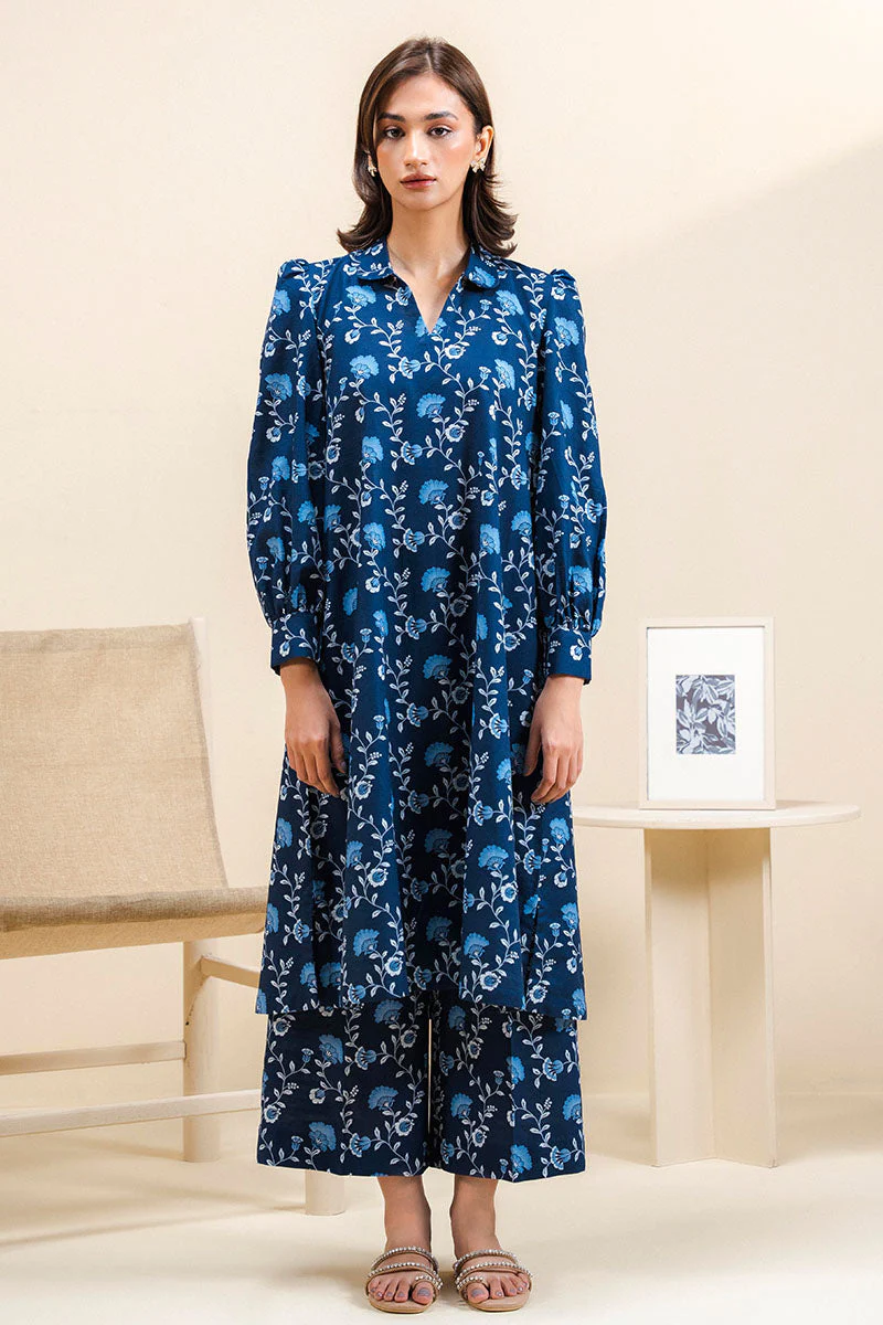 Cross Stitch Daily Wear – WINTER AURA-2 PC PRINTED KHADDAR SUIT - Image 5