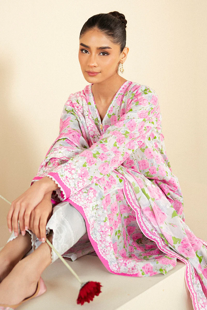 Cross Stitch Lawn 2024 – FLORAL WIND-3 PIECE LAWN SUIT - Image 2