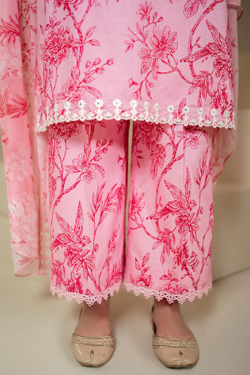 Cross Stitch Lawn 2024 – SHADED PINK-3 PIECE LAWN SUIT - Image 6