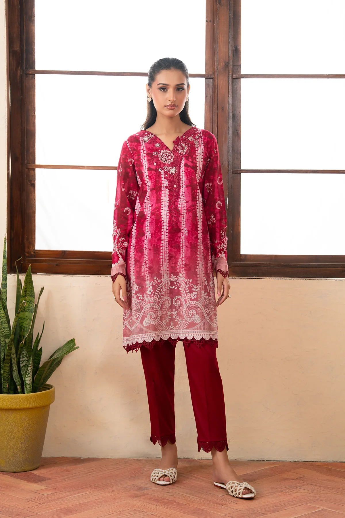 Daria Plush Lawn Shirt – DA-105