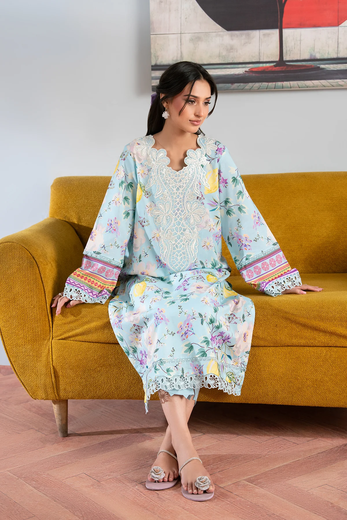 Daria Plush Lawn Shirt – DA-98 - Image 3