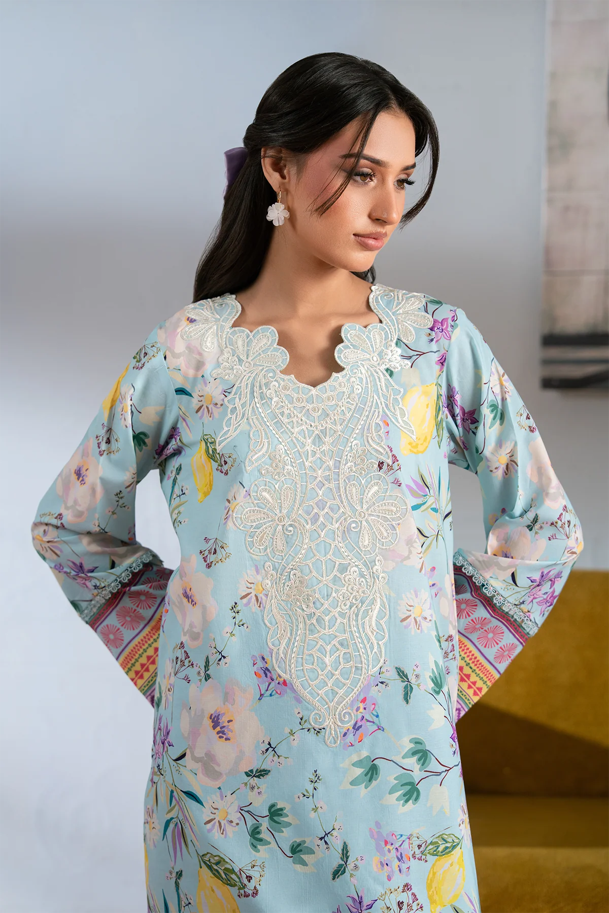Daria Plush Lawn Shirt – DA-98 - Image 7