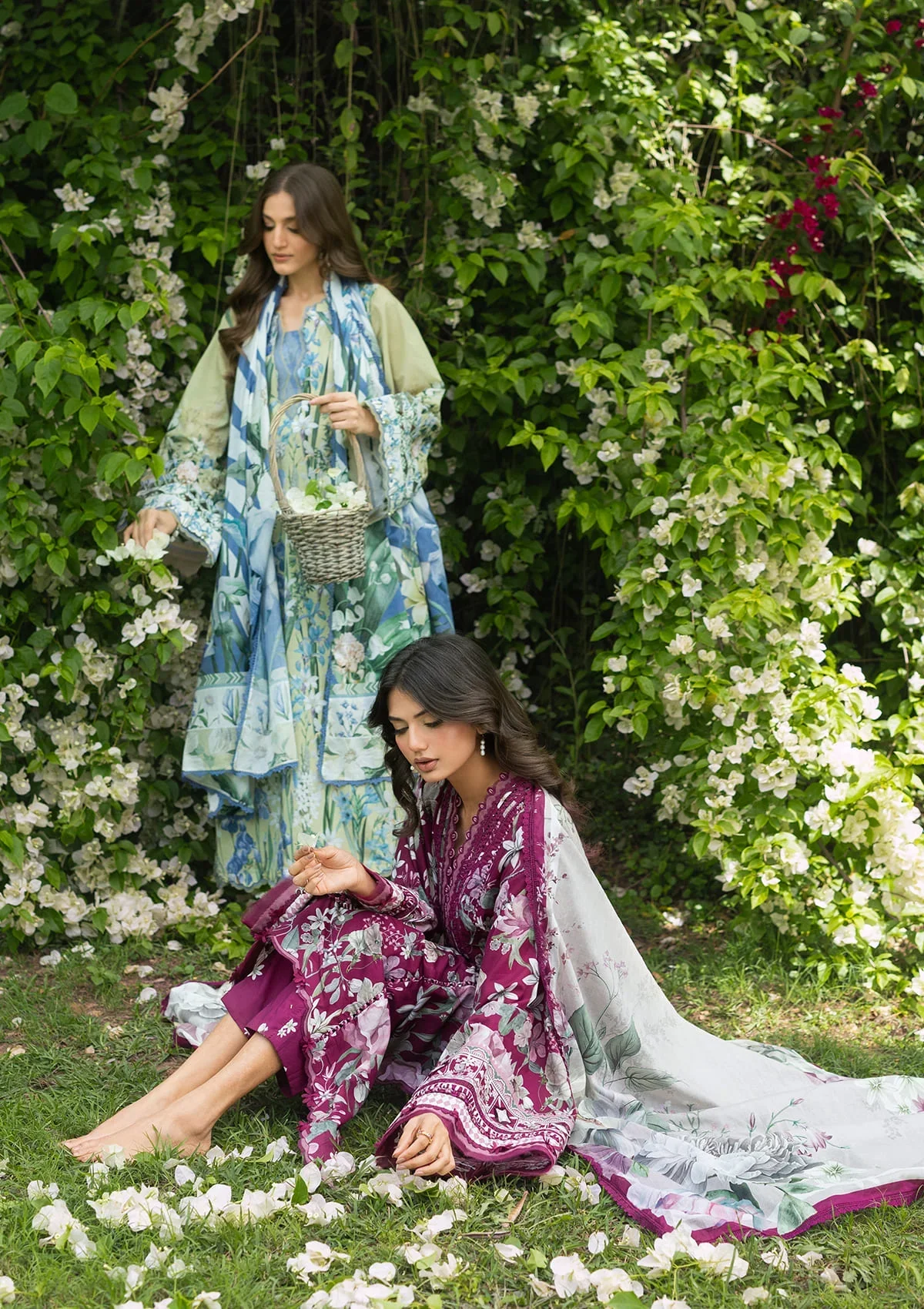 Elaf Bridgerton Prints Lawn – EPB-2A GARDEN AFFAIR - Image 7