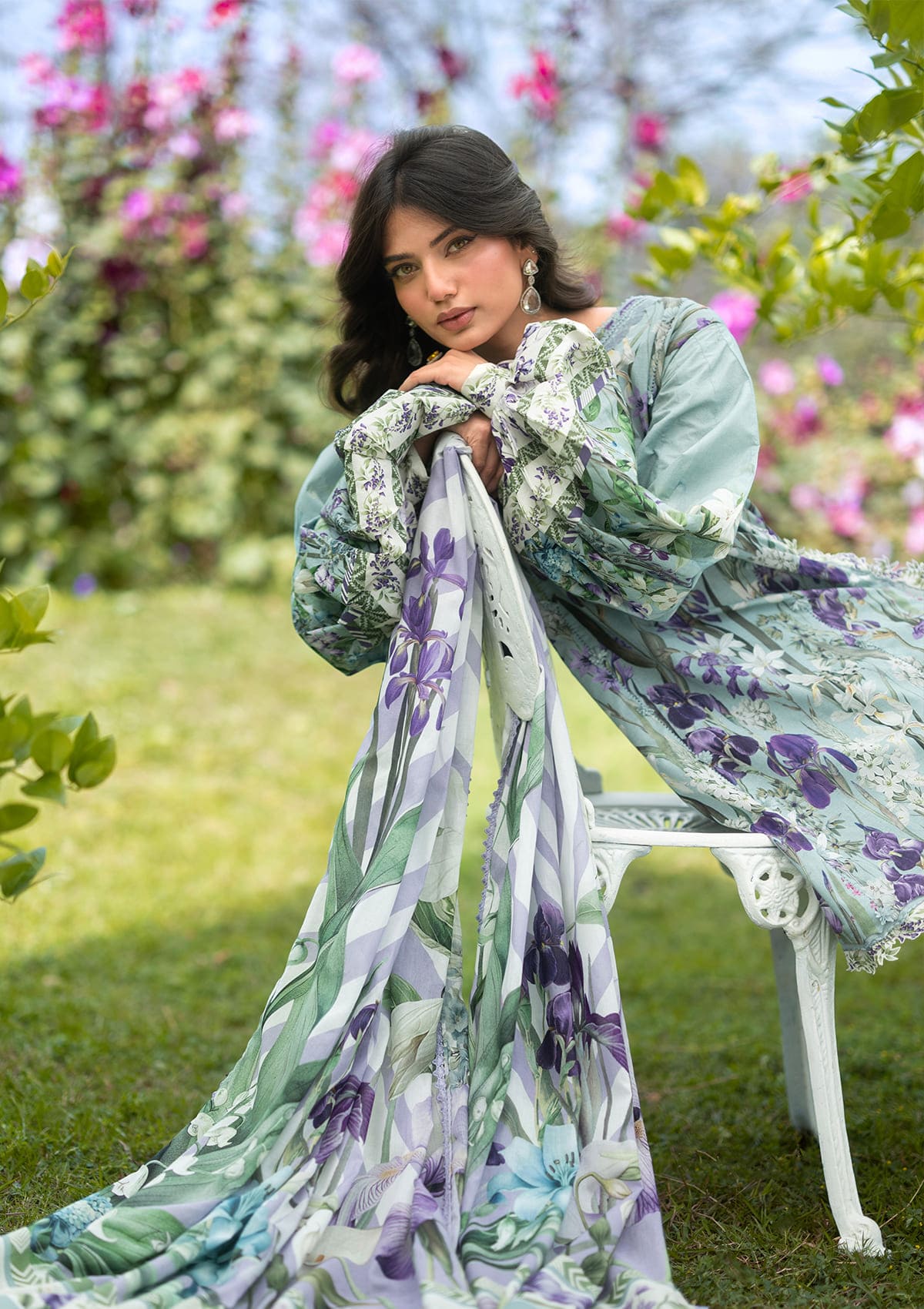 Elaf Bridgerton Prints Lawn – EPB-2B LADY EVER - Image 7
