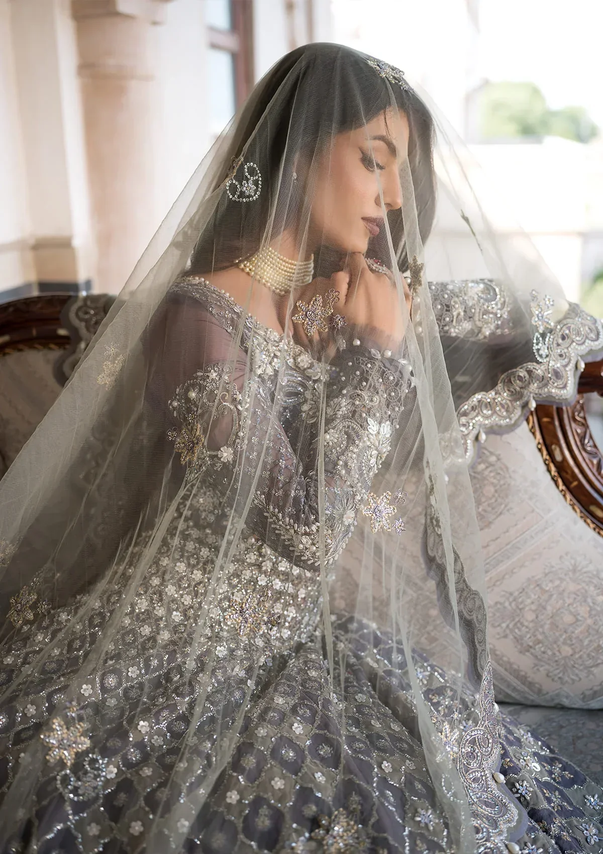 Elaf Celebrations Handwork Luxury Wedding Formals – EFH-02 NAZNEEN - Image 10