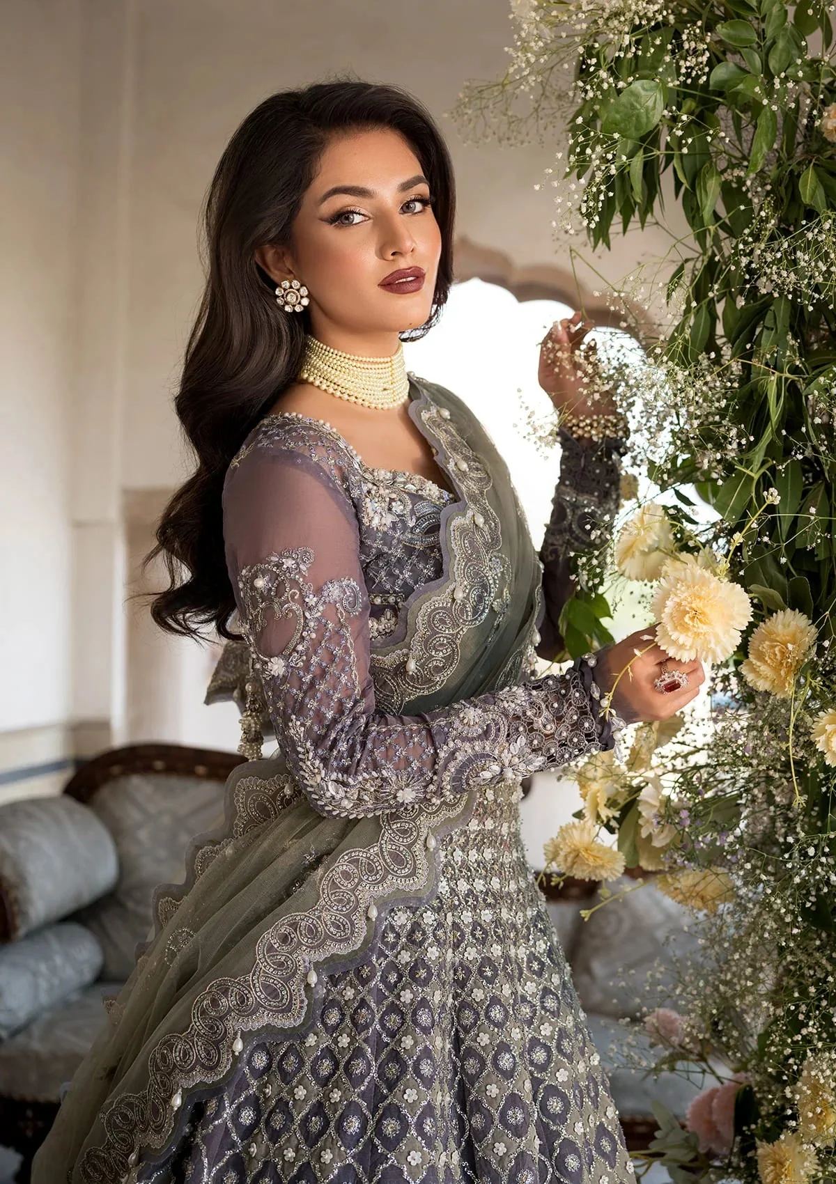 Elaf Celebrations Handwork Luxury Wedding Formals – EFH-02 NAZNEEN - Image 2