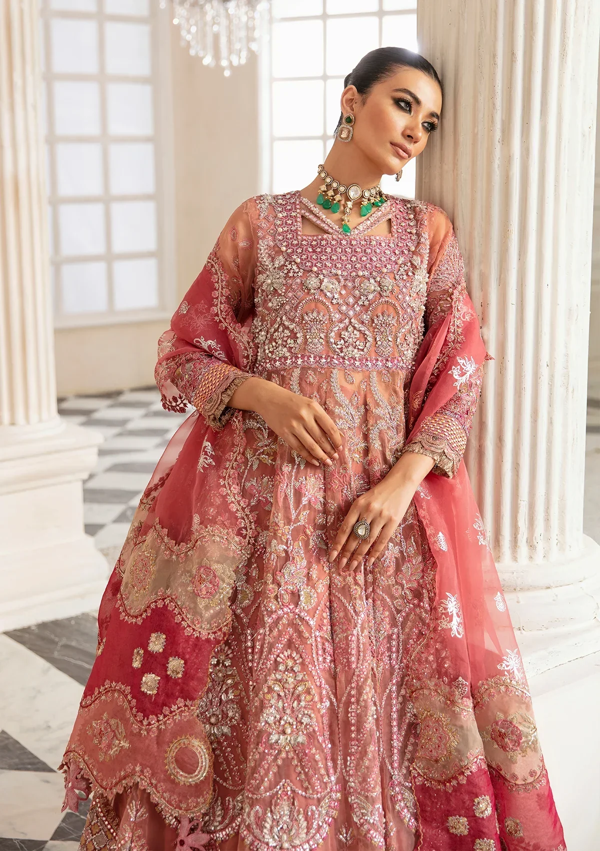 Elaf Celebrations Luxury Handwork Wedding Formals – ECH-06 PAREEZAH - Image 4