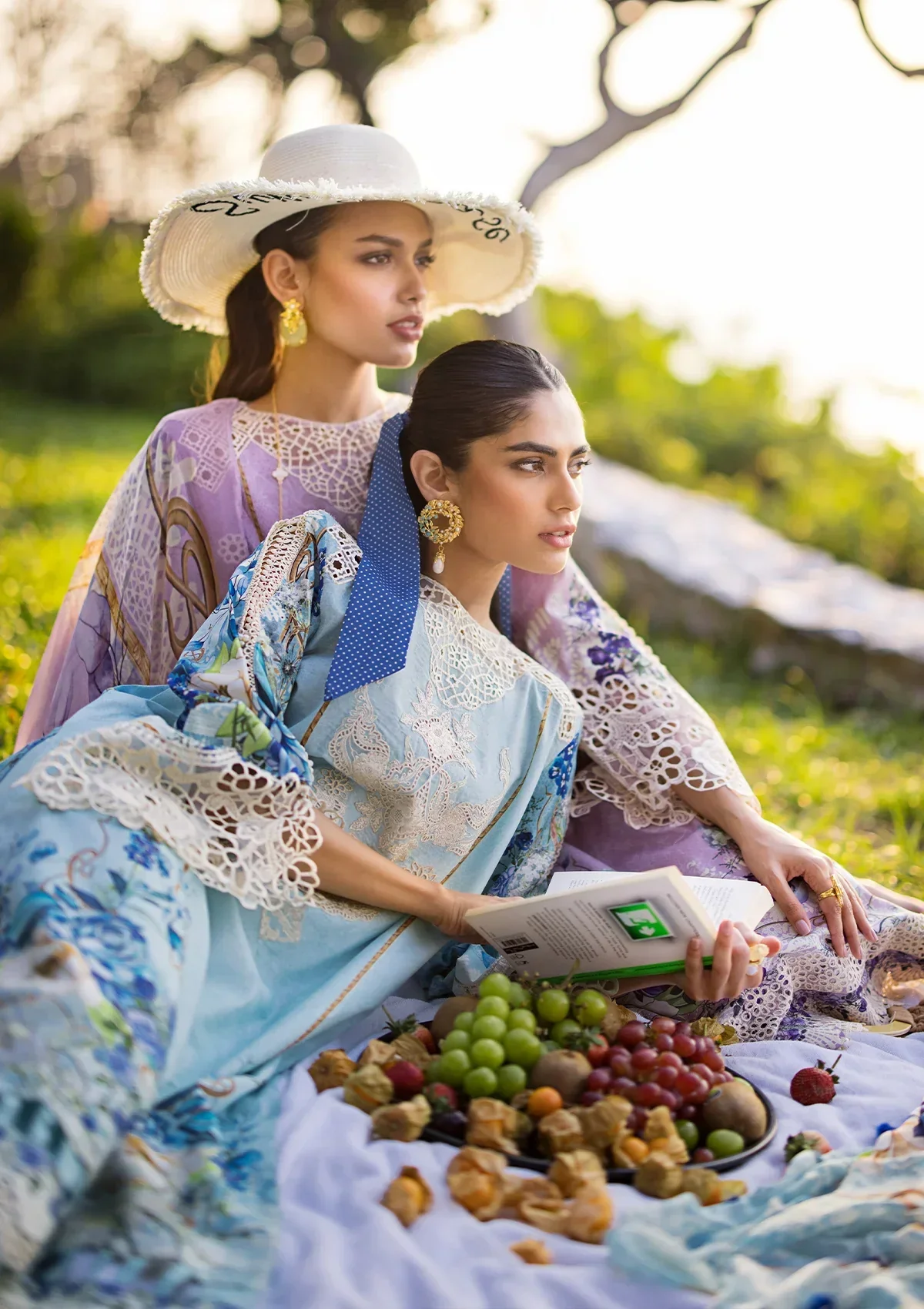 Elaf Embroidered Limited Edition Lawn Collection – ESL-07A CUPID - Image 4