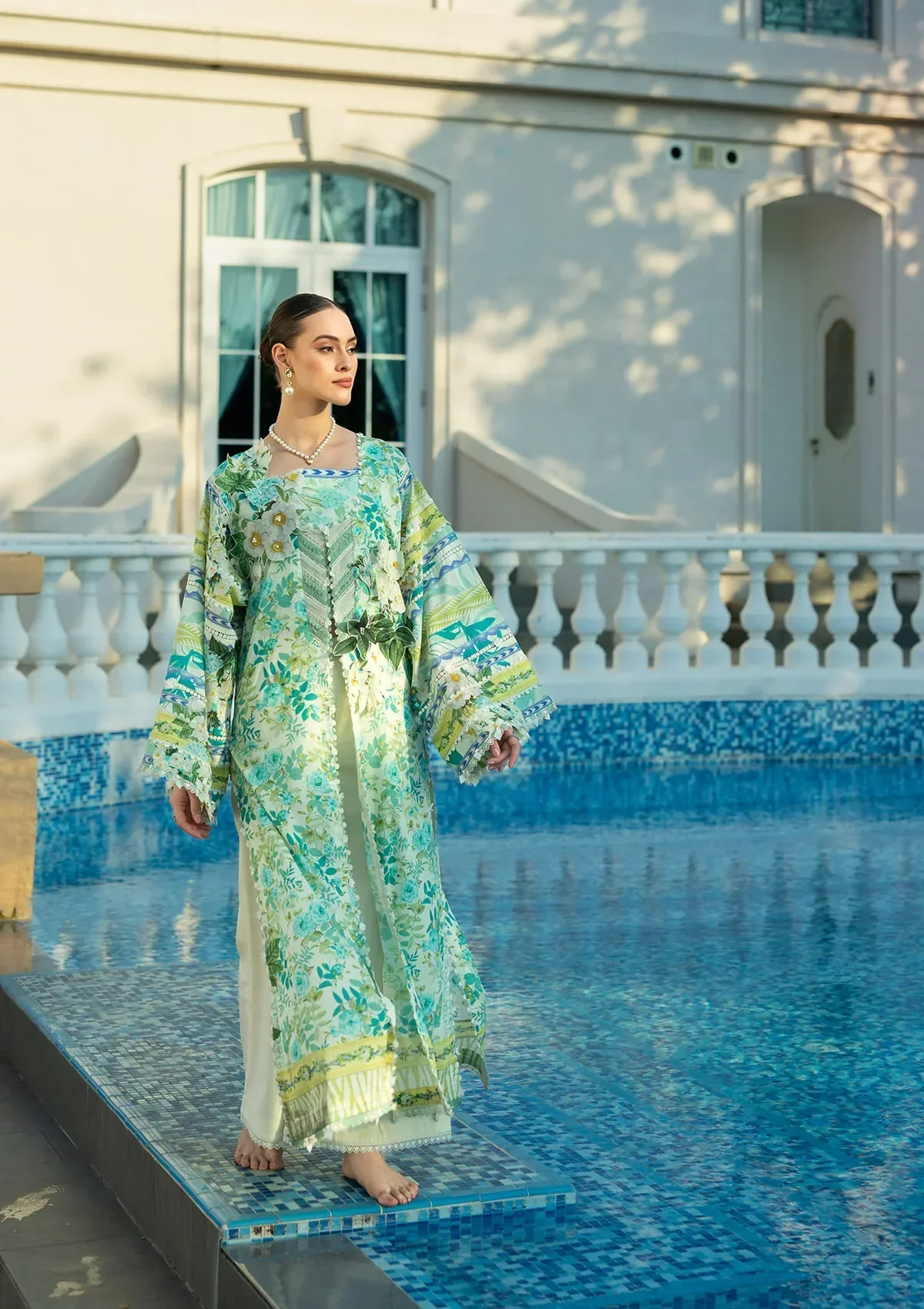 Elaf Lawn Prints – EPE-01B EMERALD ISLE - Image 10