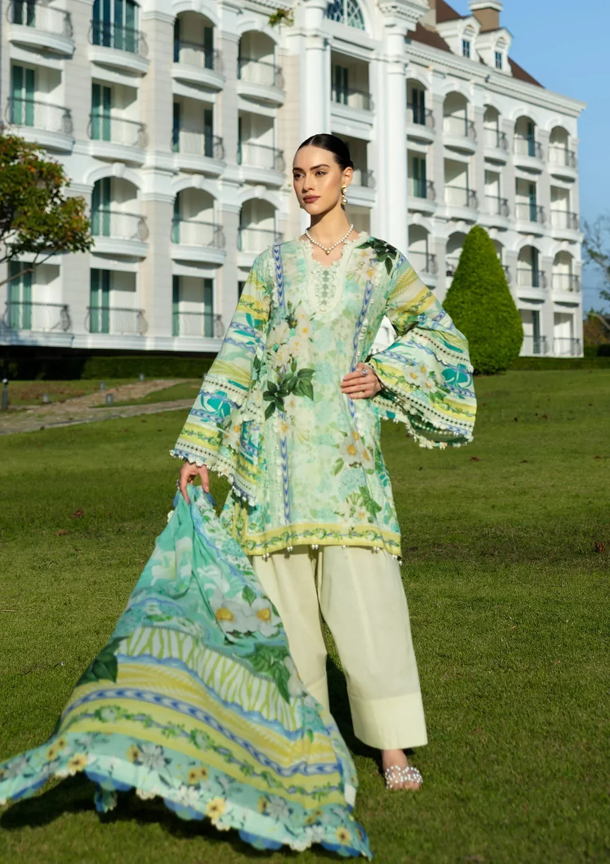 Elaf Lawn Prints – EPE-01B EMERALD ISLE - Image 4