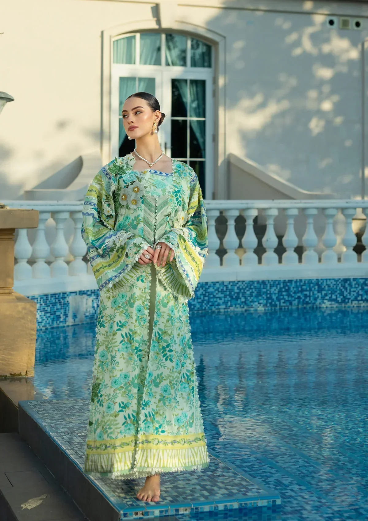 Elaf Lawn Prints – EPE-01B EMERALD ISLE - Image 9