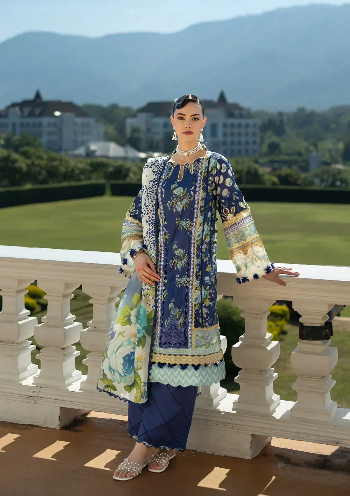 Elaf Lawn Prints – EPE-06B OCEAN'S EMBRACE - Image 3