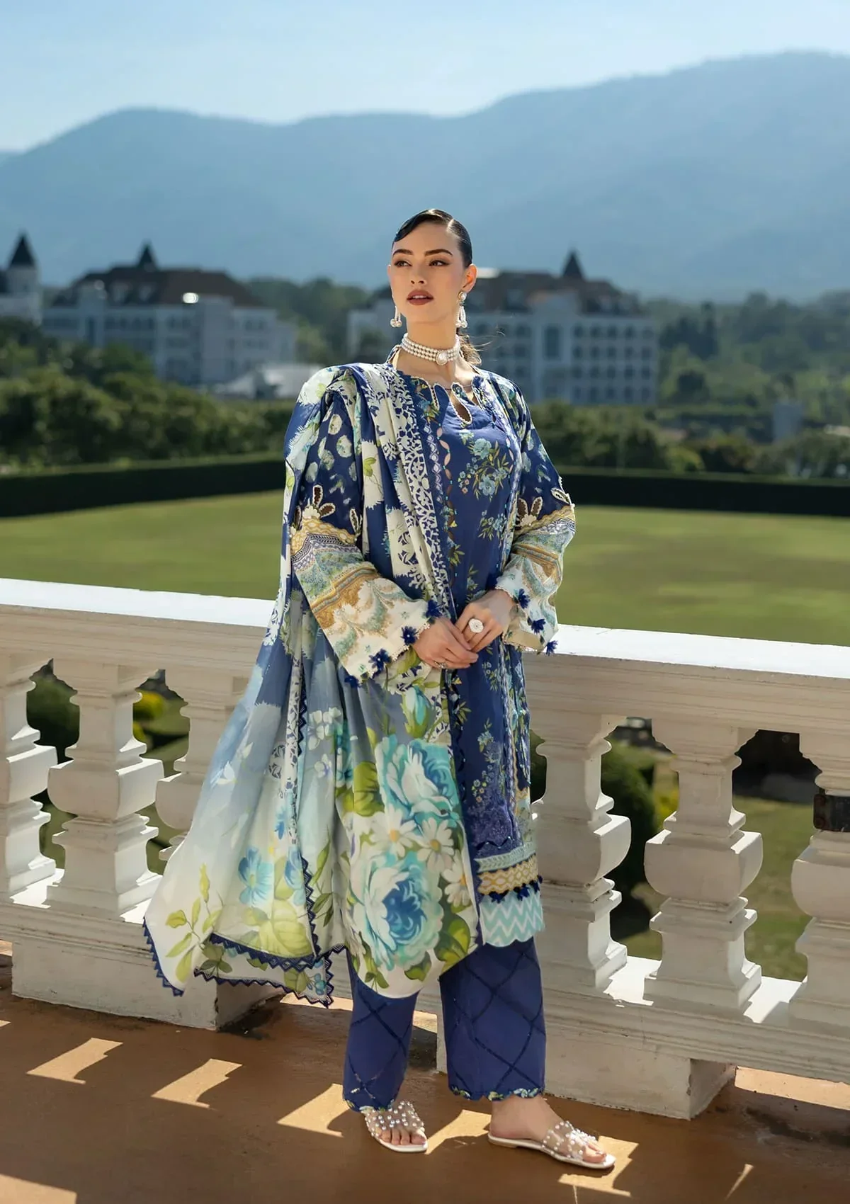 Elaf Lawn Prints – EPE-06B OCEAN'S EMBRACE - Image 5