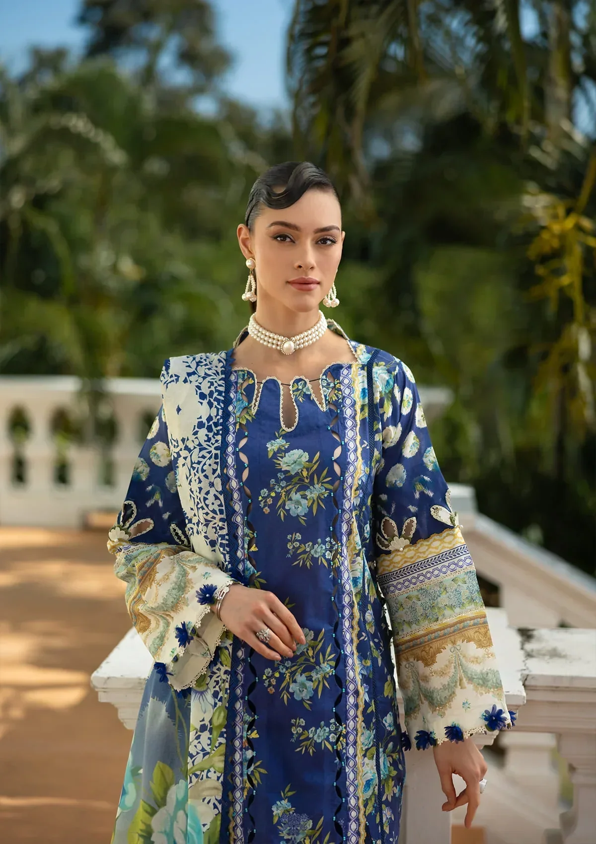 Elaf Lawn Prints – EPE-06B OCEAN'S EMBRACE - Image 7