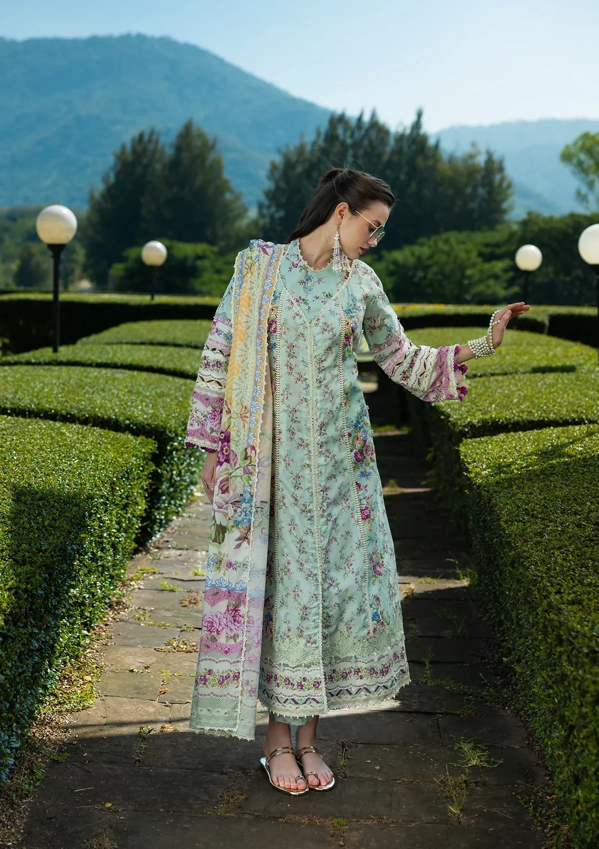 Elaf Lawn Prints – EPE-07A GARDEN GOODNESS - Image 5