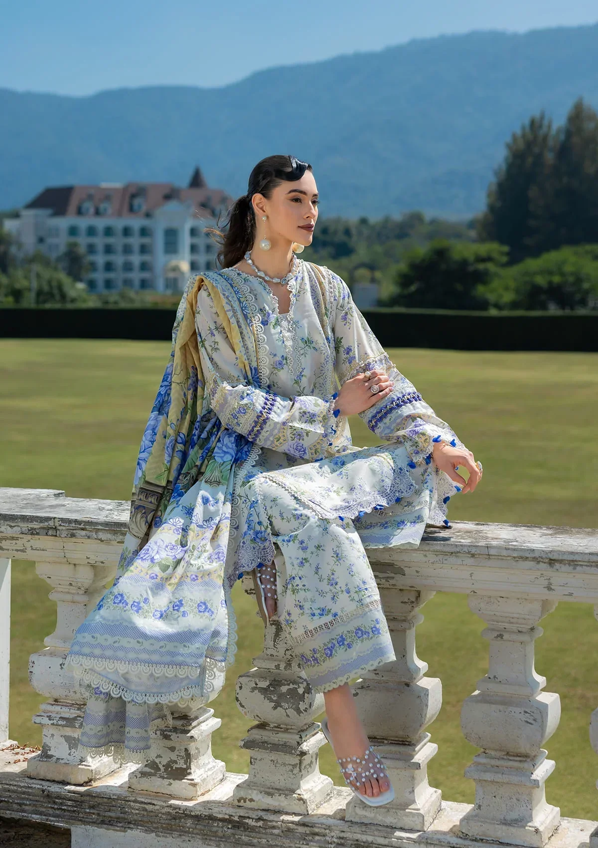 Elaf Lawn Prints – EPE-07B ELIZABETH - Image 5
