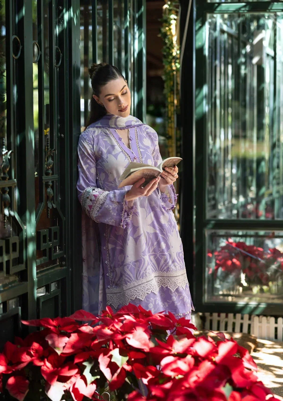 Elaf Lawn Prints – EPE-08A LAVENDER AURA - Image 9
