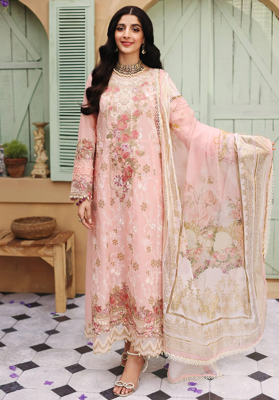 Elaf Luxury Festive Collection 2022 – ELF-4 Jardin - Image 3