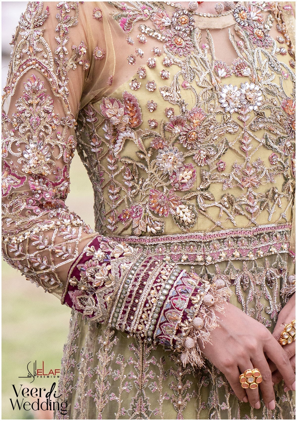 Elaf Luxury Formal Veer Di Wedding Collection – EVW-03 MUMTAZ - Image 4