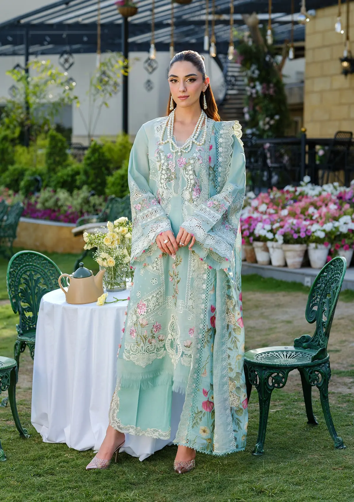 Elaf Luxury Lawn – ELH-2B ZOYA - Image 2