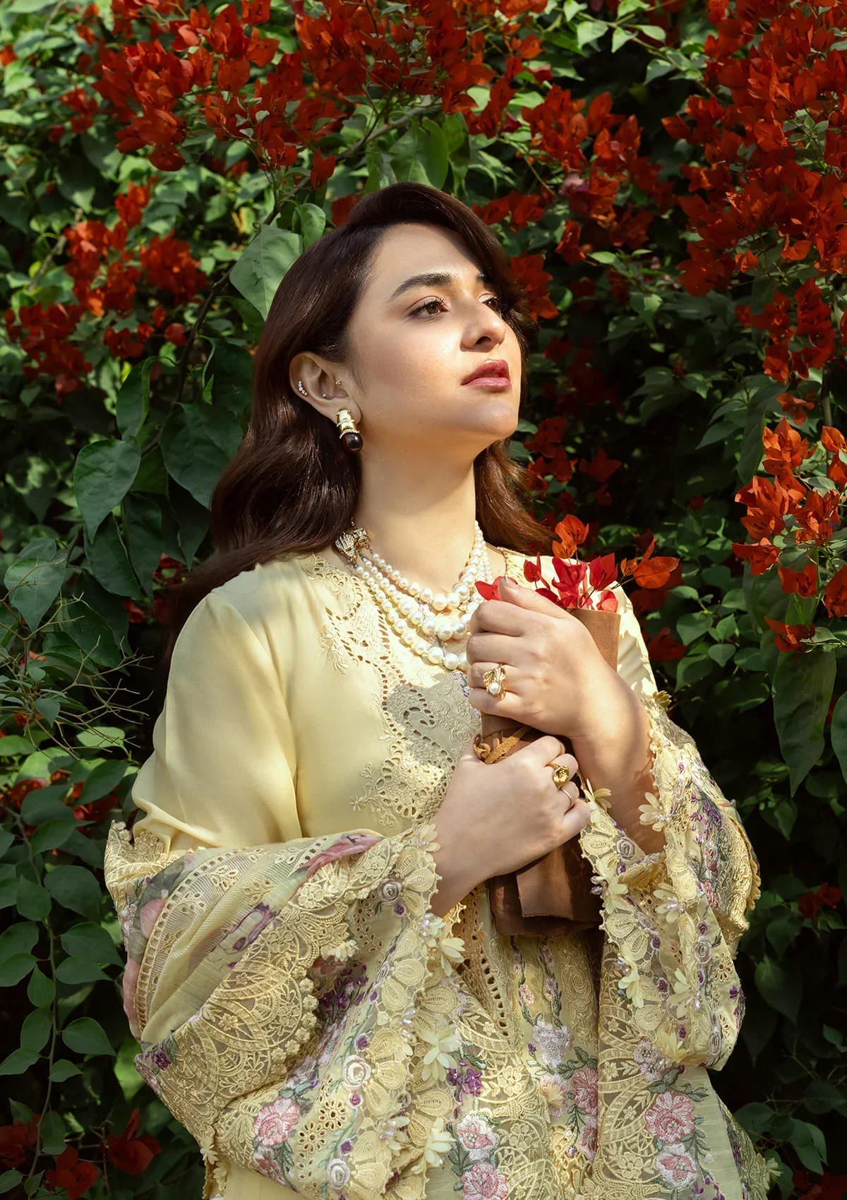 Elaf Luxury Lawn โ ELY-05 SOUCI - Image 3