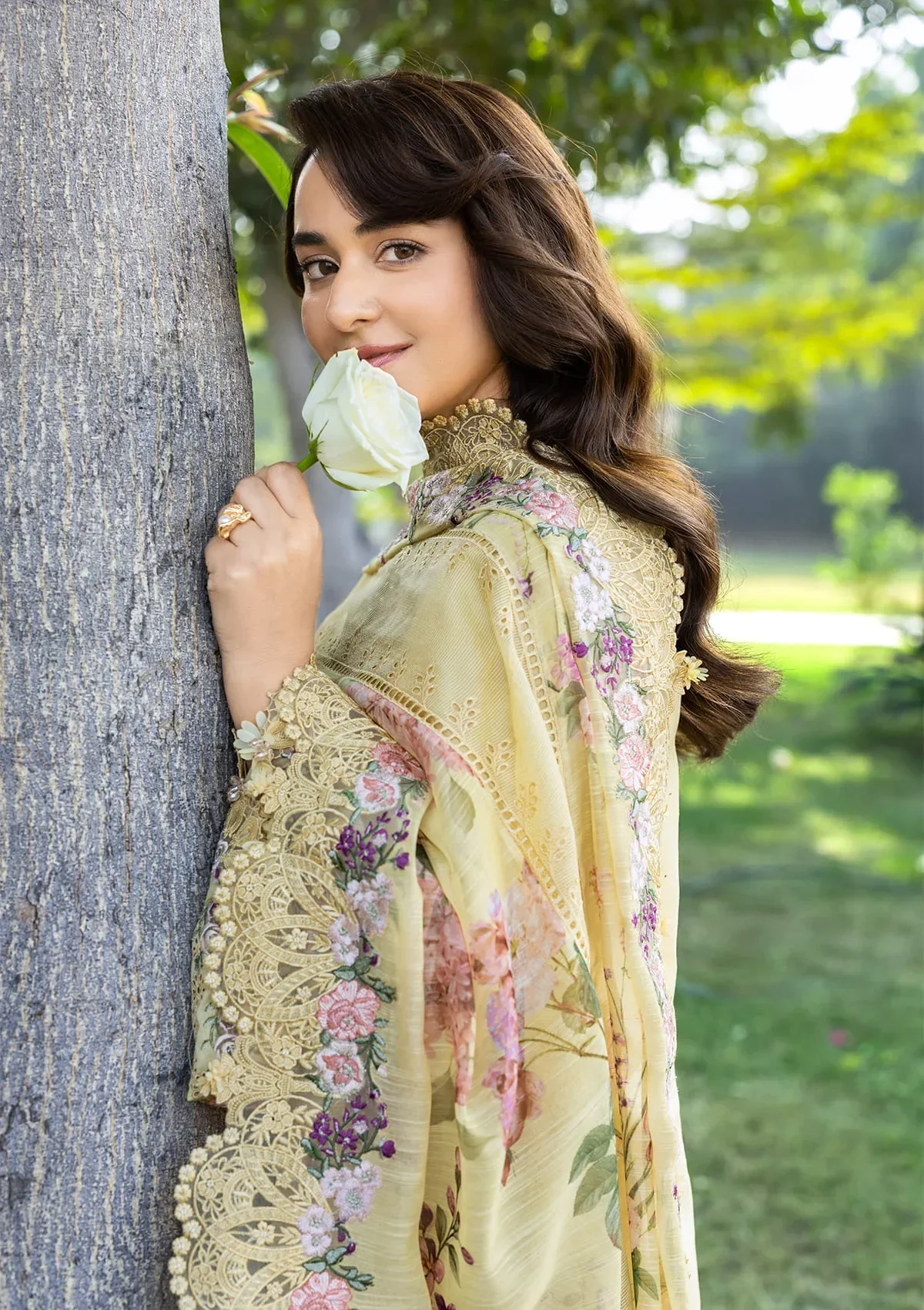 Elaf Luxury Lawn โ ELY-05 SOUCI - Image 9