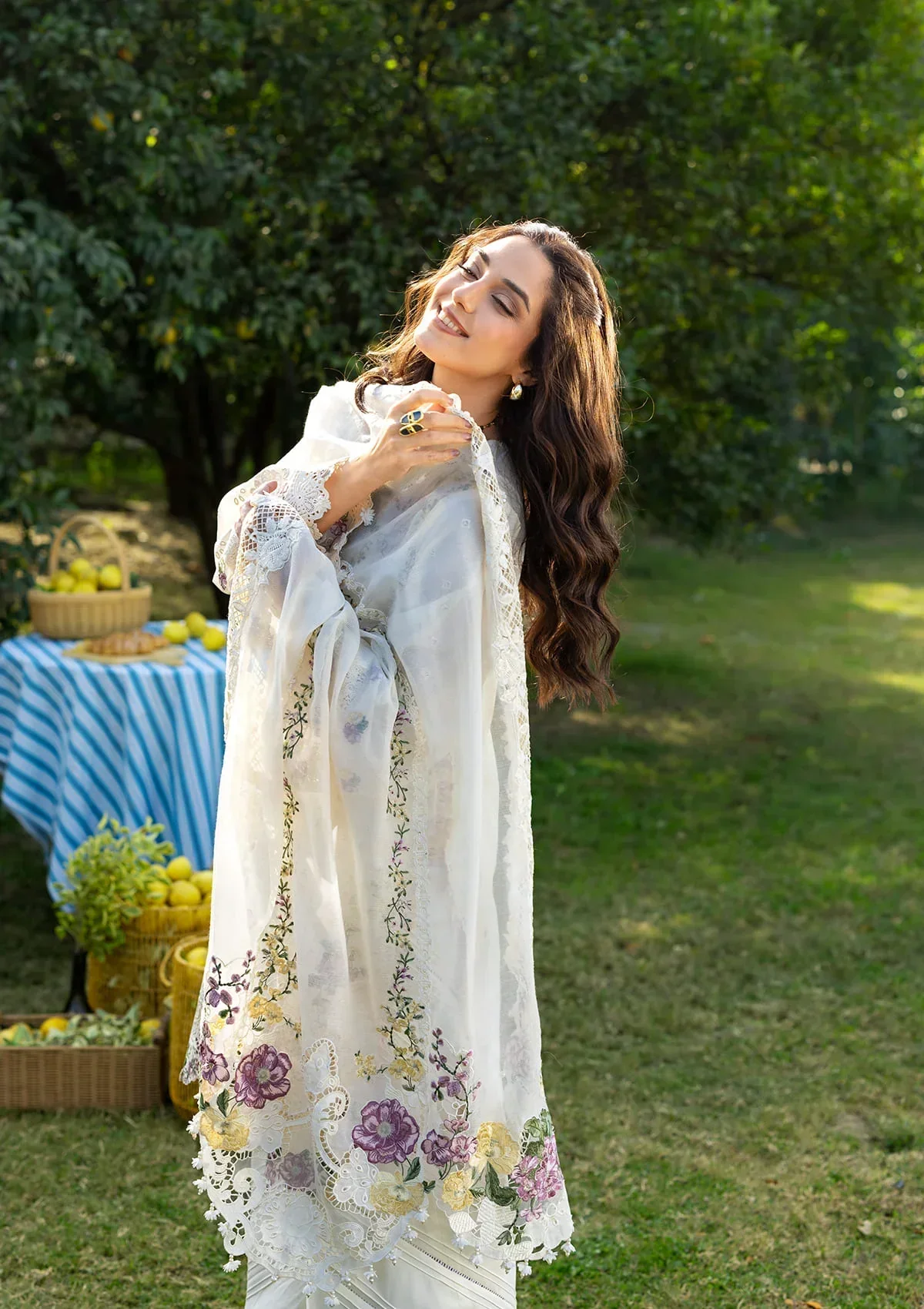 Elaf Luxury Lawn – ELY-3A PERLE - Image 7