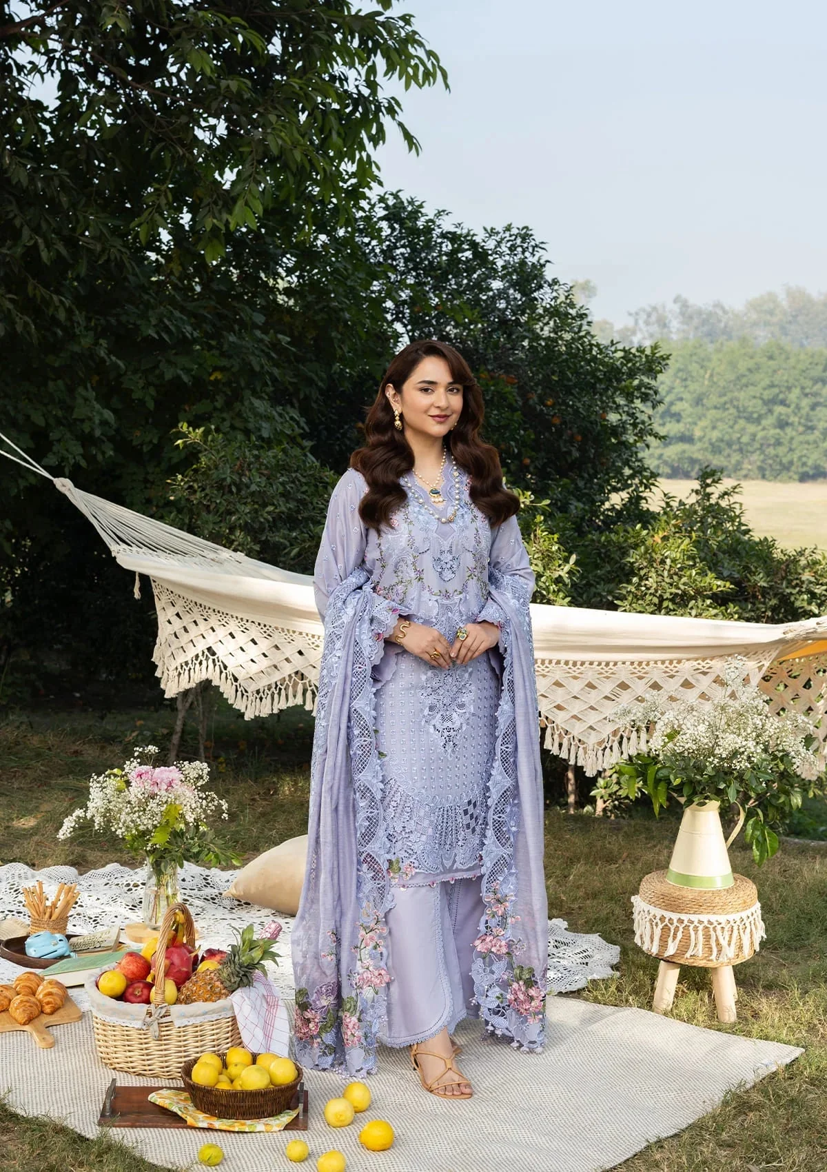 Elaf Luxury Lawn – ELY-3B PARADISE - Image 5
