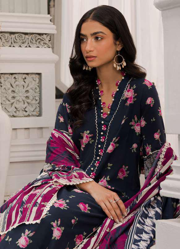 Elaf Prints Lawn Collection 2023 – EPP-08B - Image 3