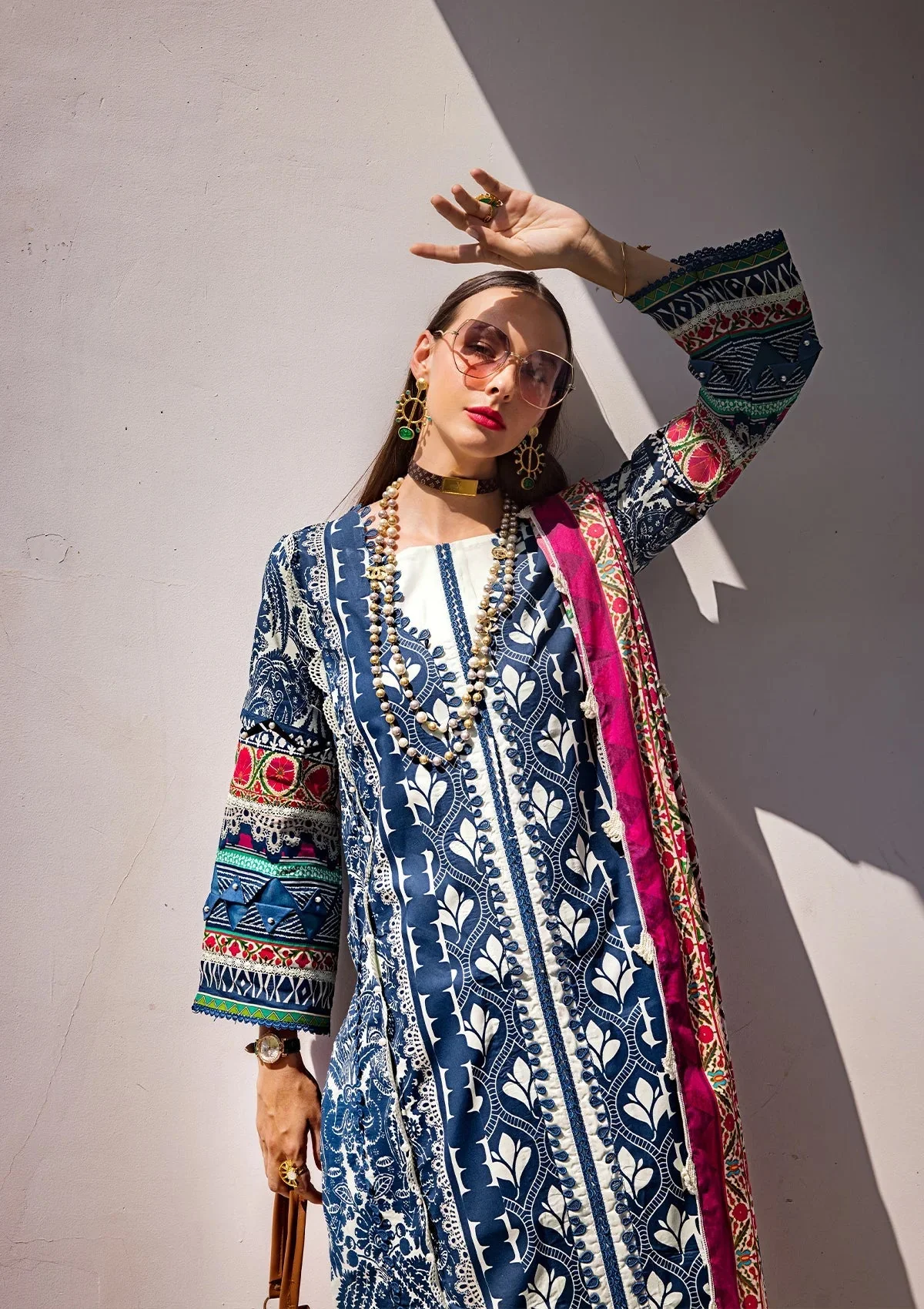 Elaf Prints Lawn Collection – EOP-07B ELNAZ - Image 9