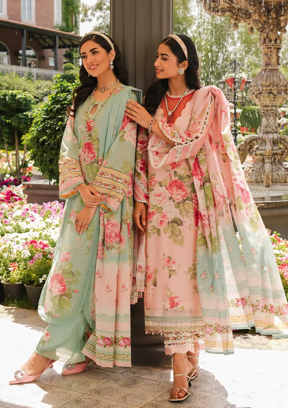 Elaf Prints Printed Lawn – EEP-01A - Frostie - Image 7