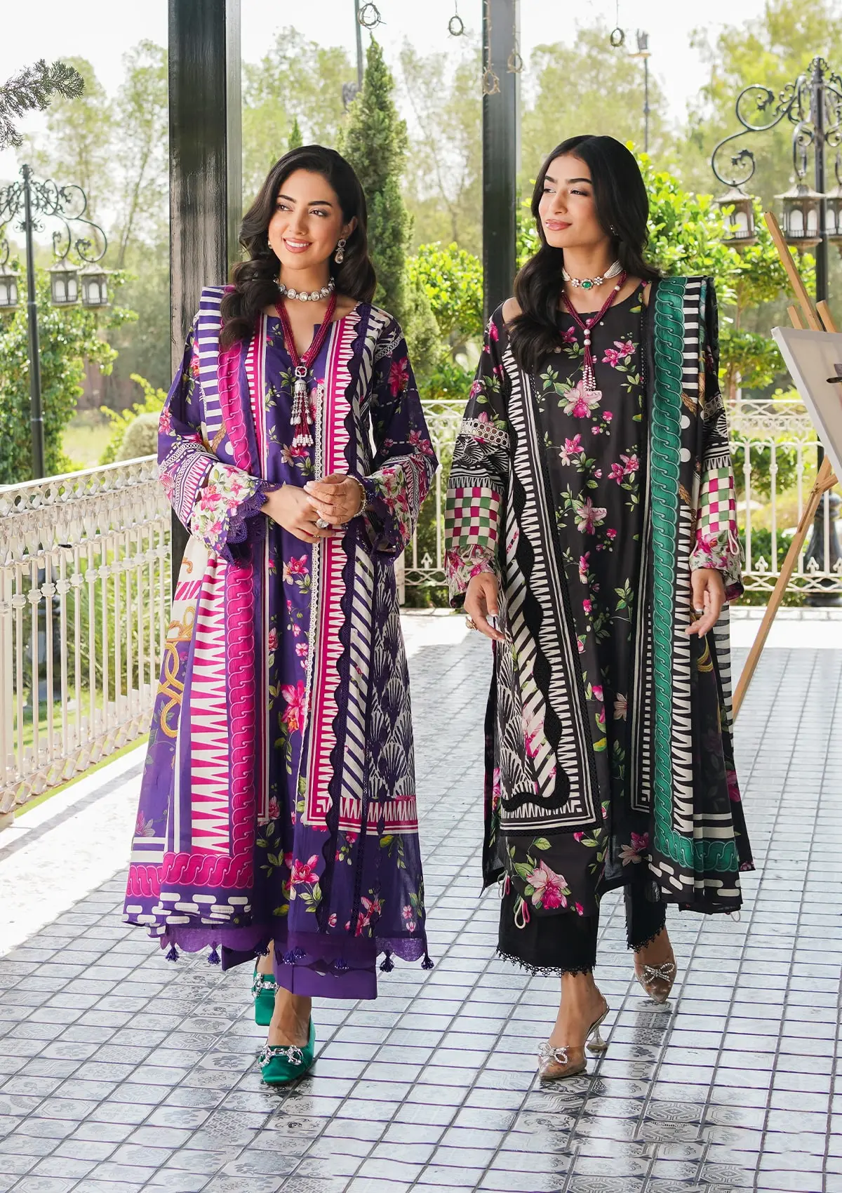 Elaf Prints Printed Lawn – EEP-02B - Bloomie - Image 5