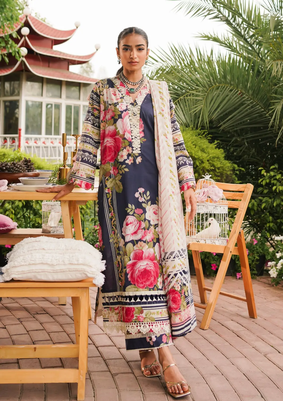 Elaf Prints Printed Lawn – EEP-05B - Amica - Image 6