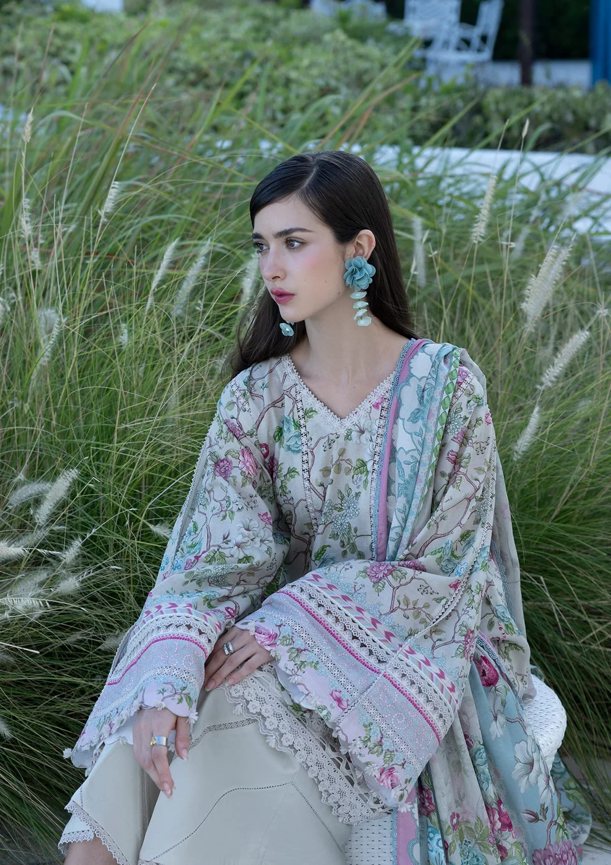 Elaf Prints Summer Lawn – EPN-8B FAIRYTALE - Image 7