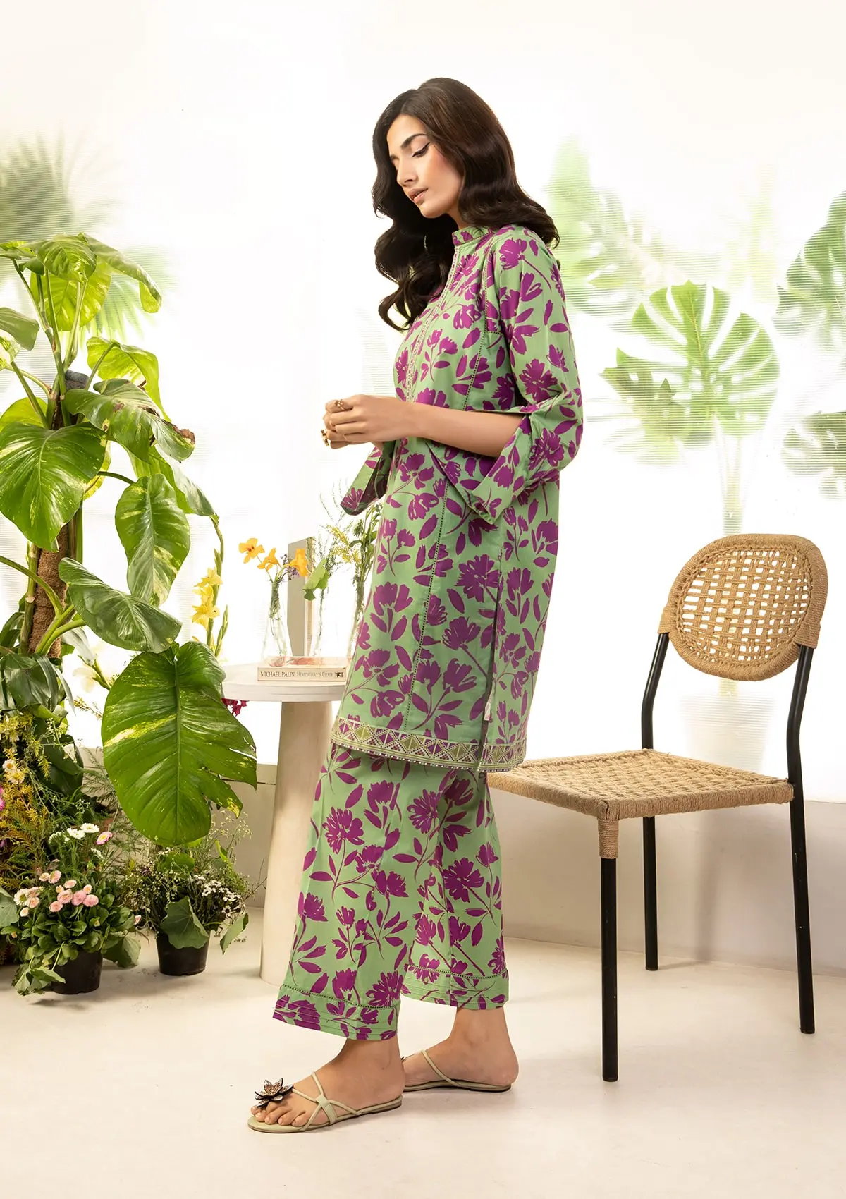 Elaf RTW/Stitched 2PC Lawn – EPT-07 KOA - Image 2