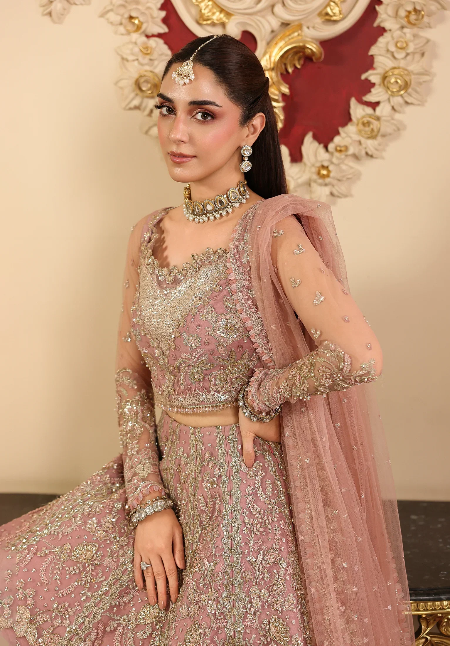 Elaf Stardom Luxury Handwork Wedding Formals – ESH-02 GLAMOROUS - Image 2