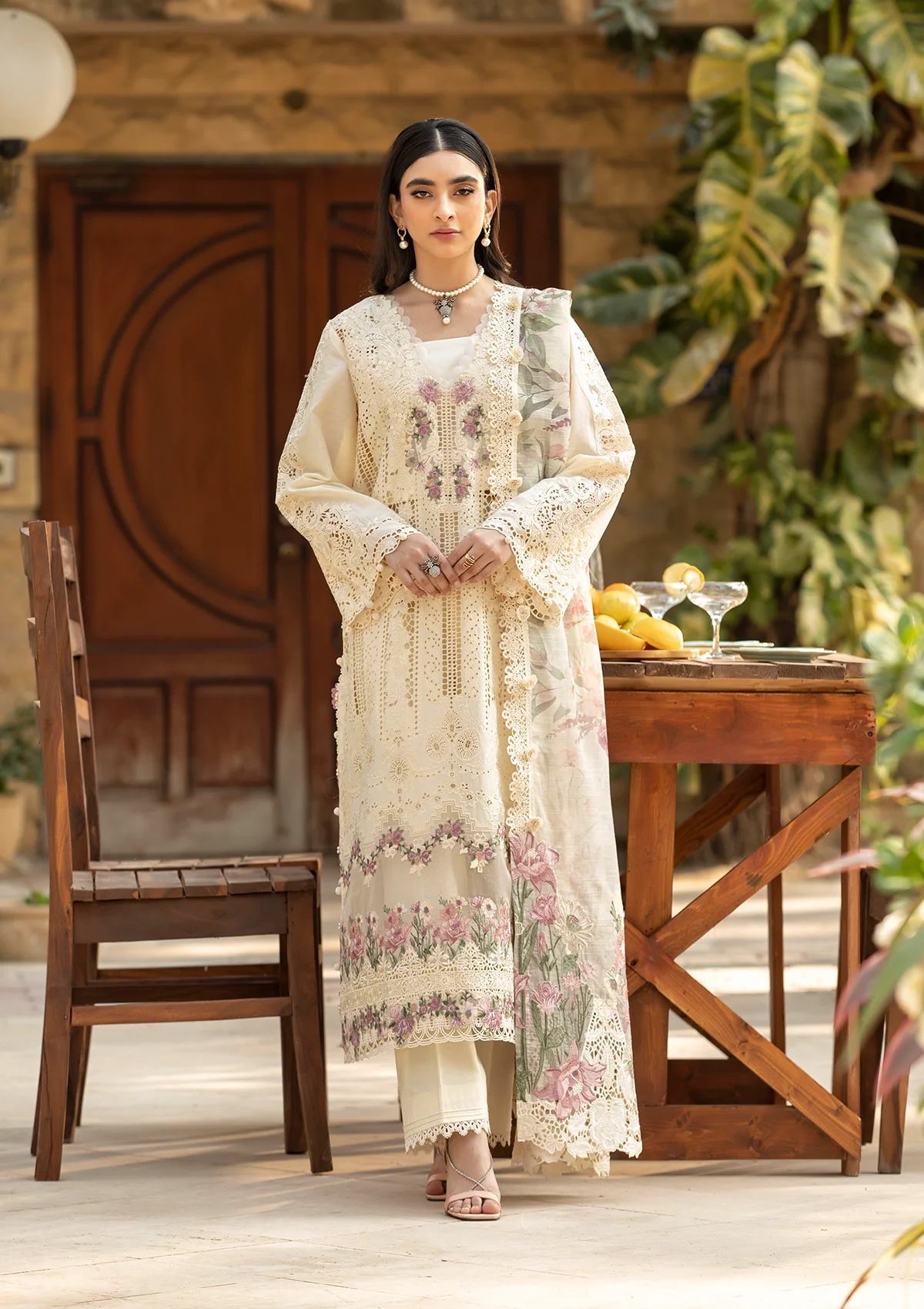 Elaf Summer Luxury Lawn – ELM-11 KOHINOOR - Image 3