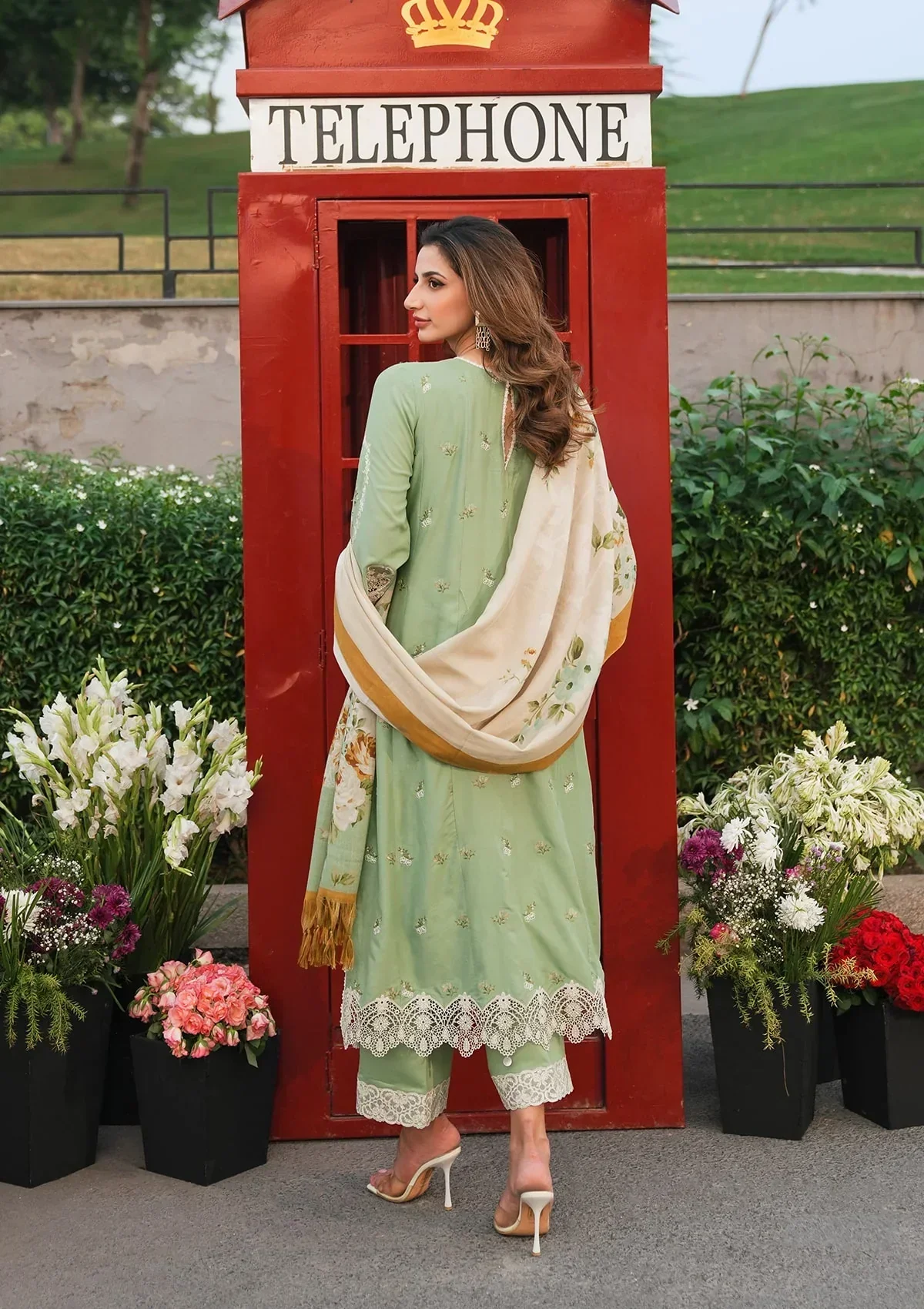 Elaf Winter with Pashmina Shawl – EPW-4B Whispers of Joy - Image 2