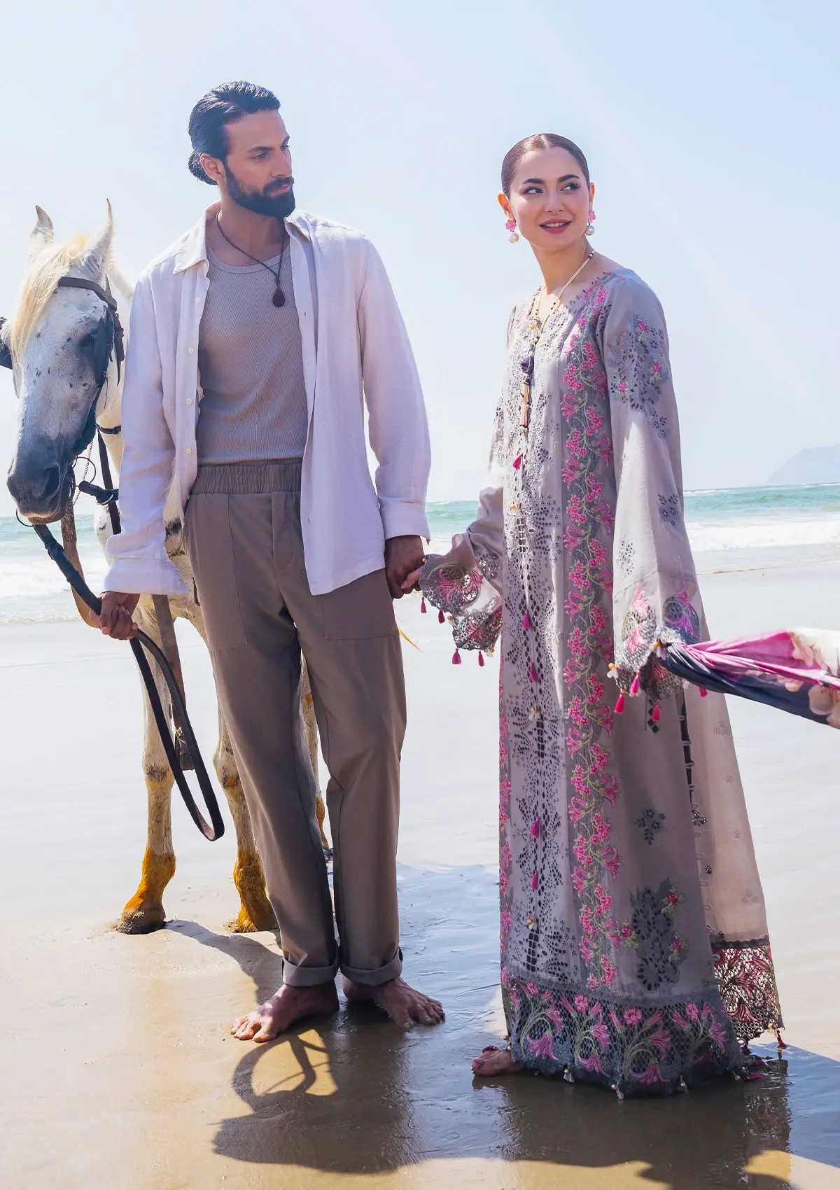 Elaf X Hania Aamir Hai Kuch Festive Lawn – EHK-04 Alyaanah - Image 7
