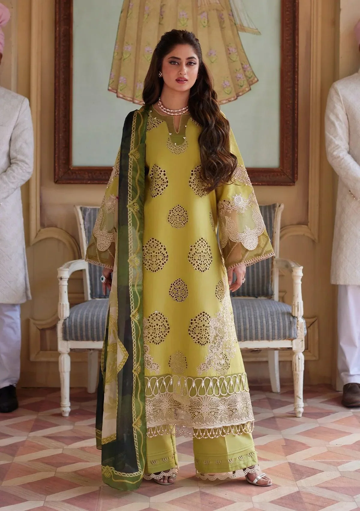 Elaf x Sajal Aly Eid Edit Lawn Collection – ELE-05 MEENAH - Image 2