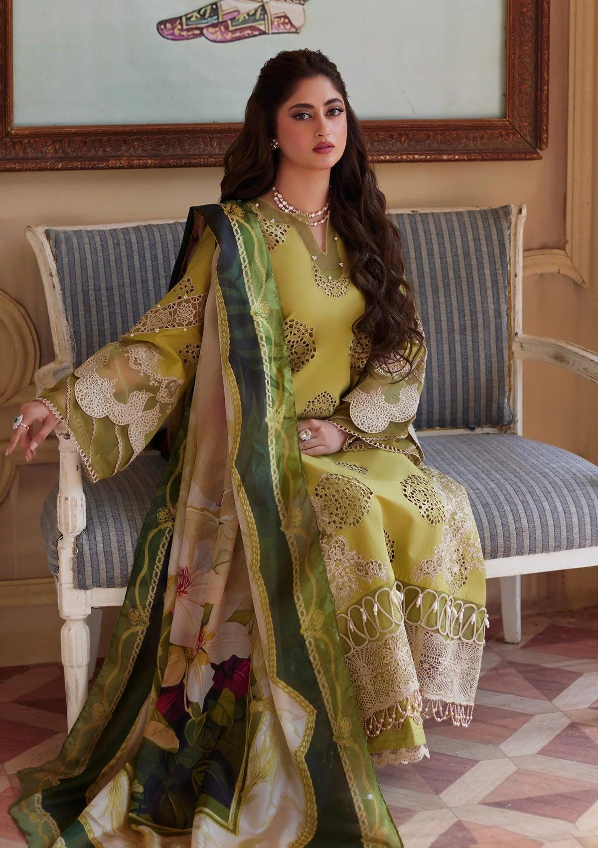 Elaf x Sajal Aly Eid Edit Lawn Collection – ELE-05 MEENAH - Image 3