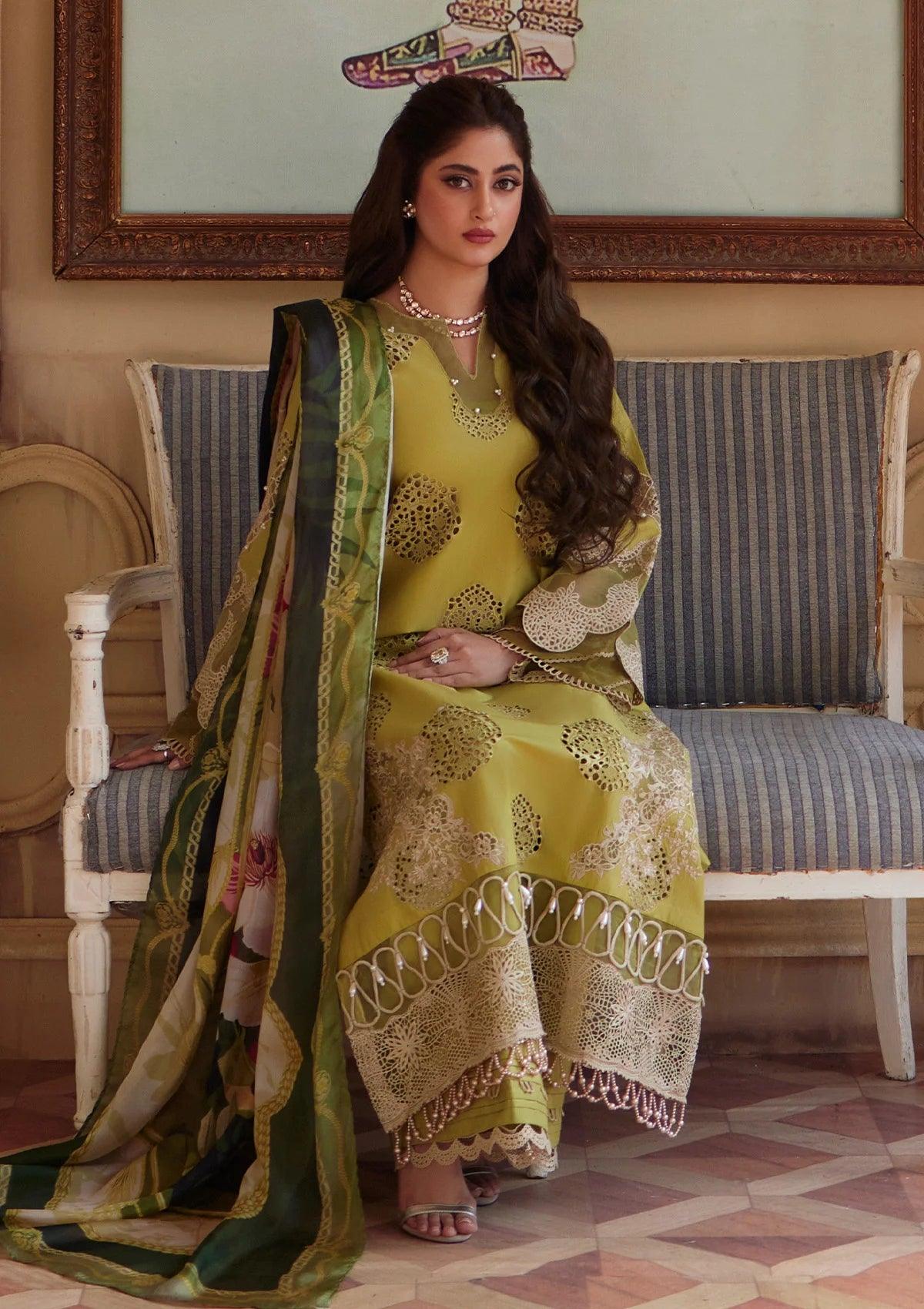 Elaf x Sajal Aly Eid Edit Lawn Collection – ELE-05 MEENAH - Image 4