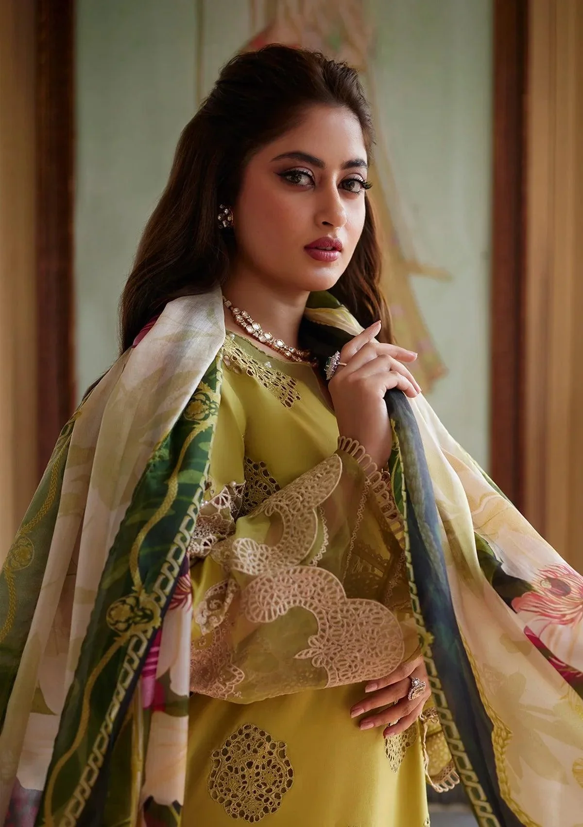 Elaf x Sajal Aly Eid Edit Lawn Collection – ELE-05 MEENAH - Image 6